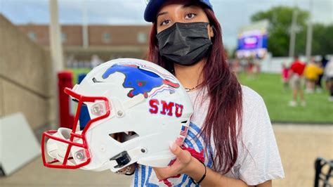 Children’s Health Patient Designs SMU Football’s Spring Helmet – NBC 5 Dallas-Fort Worth