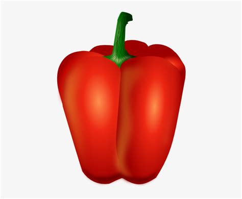 Pepper Clip Art - Animated Red Bell Pepper Transparent PNG - 438x596 - Free Download on NicePNG