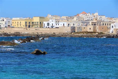 Gallipoli town in Italy stock photo. Image of puglia - 243536772