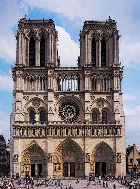 Notre-Dame-de-Paris-Gothic-Architecture Picture