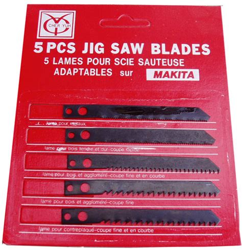 5pc Makita Fit Jigsaw Blades