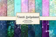 Unicorn Enchantment Digital Paper | Background Graphics ~ Creative Market