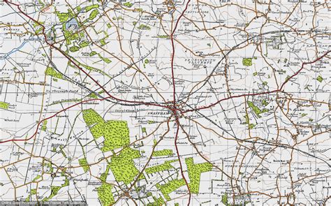 Historic Ordnance Survey Map of Swaffham, 1946