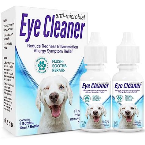 I Tested the Top 5 Eye Drops for Dog Allergies - Find Out Which One Worked Best for My Pup!