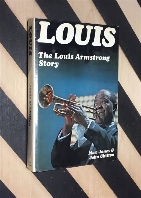 Louis: The Louis Armstrong Story by Max Jones & John Chilton (1971) hardcover book