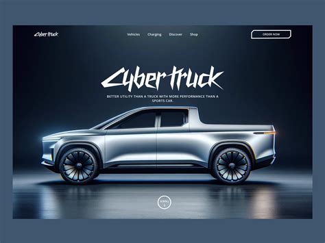 CyberTruck Website by Daniel Adero on Dribbble