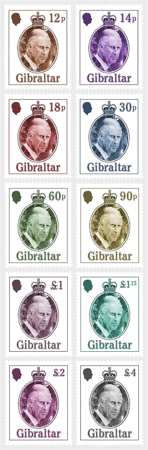 Gibraltar Definitive 2023 | Gibraltar Stamps | Worldwide Stamps, Coins ...