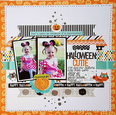 Becki Adams: Halloween Scrapbook Ideas