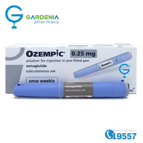 OZEMPIC 0.25 MG PEN - Gardenia Pharmacy