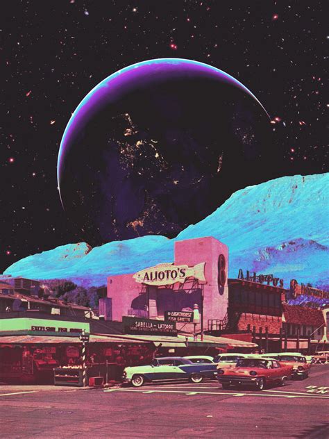 Jess Gaspar | Retro Futurism, Sci-Fi Collage Artworks - moon of dreams ...