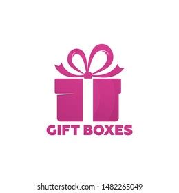 Gift Logo Vector Icon Emblem Gift Stock Vector (Royalty Free) 1548045914