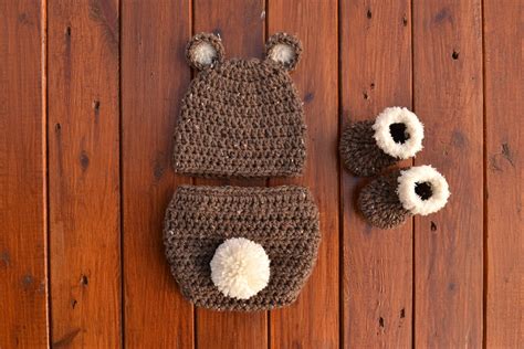 Baby Bear Outfit Newborn Bear Outfit Newborn Boy Photo Outfit - Etsy