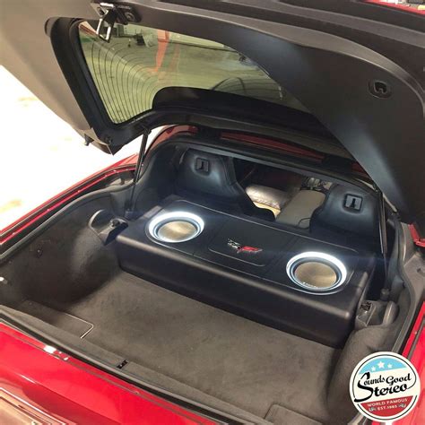 2005-2013 Chevrolet Corvette (C6) Custom Subwoofer Enclosure – Sounds ...