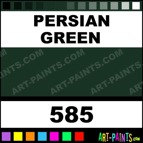 Persian Green Glass and Tile Stained Glass and Window Paints, Inks and ...