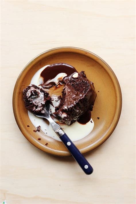 Steamed Chocolate Pudding with Choc-Hazelnut Sauce | The Sugar Hit