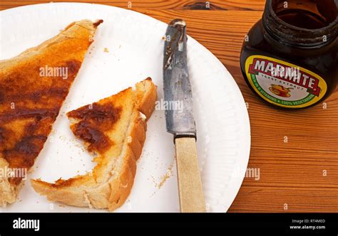 Marmite on toast hi-res stock photography and images - Alamy