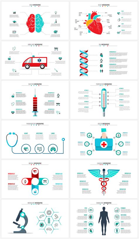 Medical Animated Infographics PowerPoint template