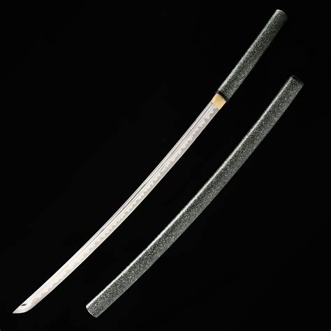 Shirasaya Katana | Handmade Green And Black Shirasaya Katana Sword - TrueKatana