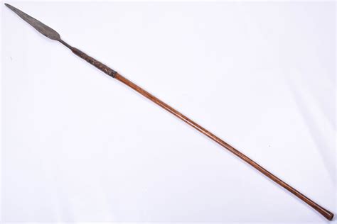 Lot - 1870’S PERIOD ZULU SPEAR “ASSEGAI”