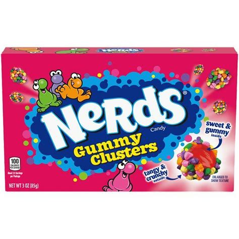 Nerds Clusters 3oz Box