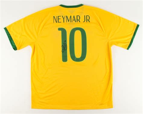 Neymar Jr. Signed Brazil Jersey (Neymar COA) | Pristine Auction