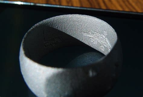 3D Printed Steel Ring With Mars Surface | 3D Printing Blog | i.materialise