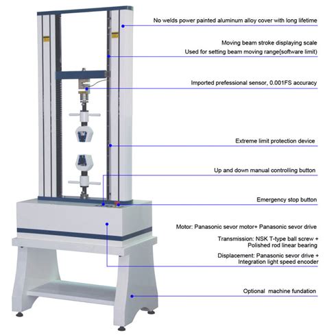 50KN Load Cell Tensile compression bending Strength Testing machine