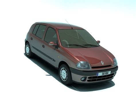 3D asset Renault Clio 1998 5 doors | CGTrader