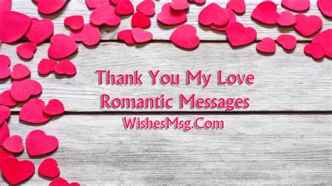 Thank You My Love Messages To Thank Special One - WishesMsg