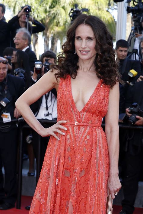 ANDIE MACDOWELL at Inside Out Premiere at Cannes Film Festival – HawtCelebs