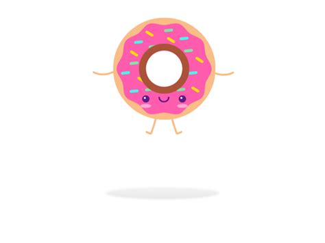 Donut dancing by Sherry He on Dribbble