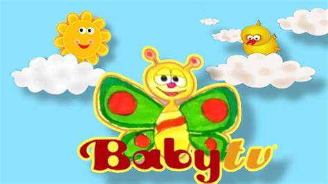 How to draw Butterfly @BabyTV - YouTube