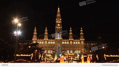 Christmas Lights In Vienna Stock video footage | 1080395
