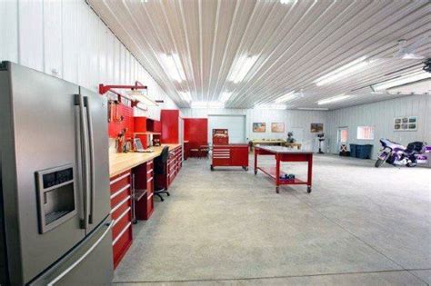 Explore the 35 Best Garage Ceiling Ideas in 2024 | Morton building ...