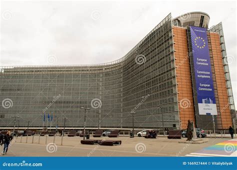 European Commission Building Editorial Stock Image - Image of union, office: 166927444