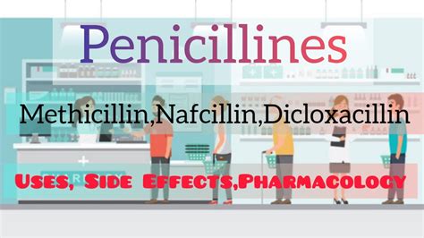 Methicillin Nafcillin Dicloxacillin|Pharmacology|Side effects|Dose ...