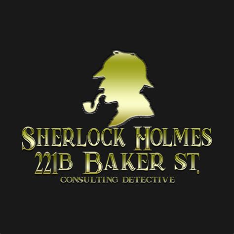 Holmes detective agency - Sherlock - T-Shirt | TeePublic