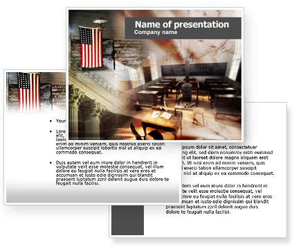 American History Lessons PowerPoint Template - PoweredTemplate.com | 3 Backgrounds, 3 Masters ...