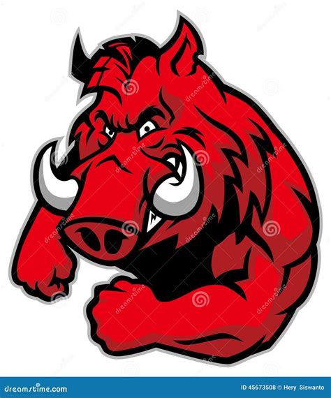 Razorback Cartoon Vector | CartoonDealer.com #45145511