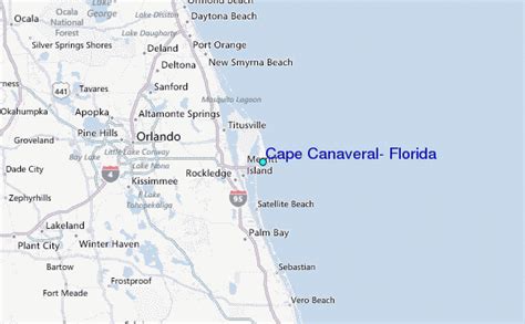 Cape Canaveral, Florida Tide Station Location Guide