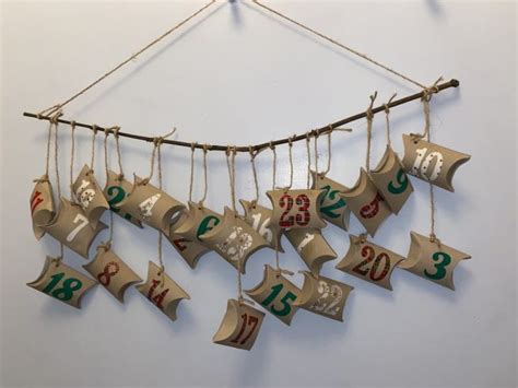 How To Make A Toilet Roll DIY Advent Calendar ⋆ A Rose Tinted World