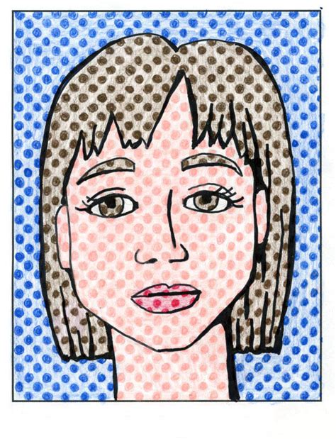 Lichtenstein Style Portraits · Art Projects for Kids