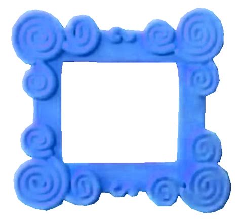 Blue S Clues Felt Frame Png