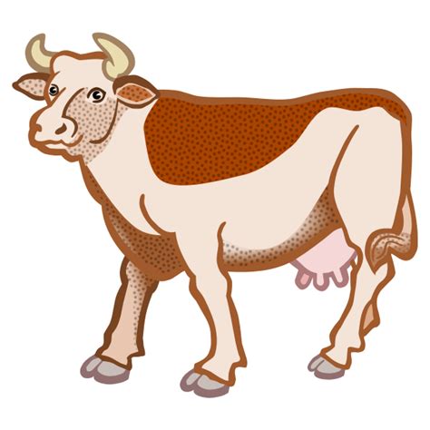 Brown cow | Free SVG