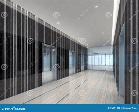 Elevator Lobby Royalty-Free Stock Photo | CartoonDealer.com #13853631