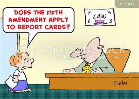 Fifth Amendment Cartoons and Comics - funny pictures from CartoonStock