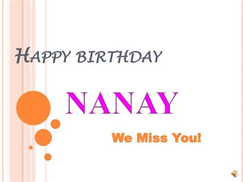 Happy birthday nanay