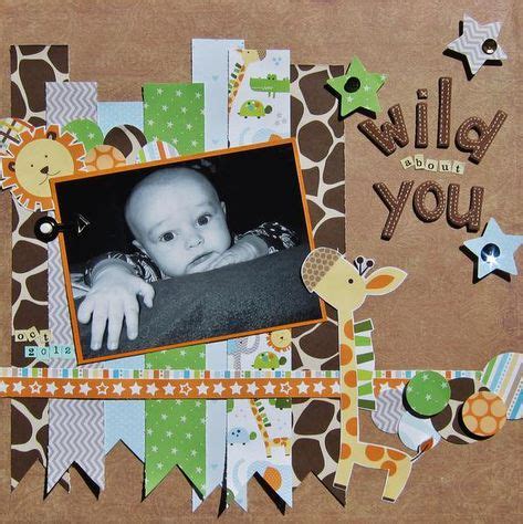 Pin by Yolanda Ramirez on Baby Safari Scrapbook Ideas in 2020 | Boy scrapbook layouts, Kids ...