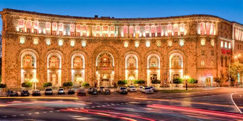 The Republic Square of Yerevan