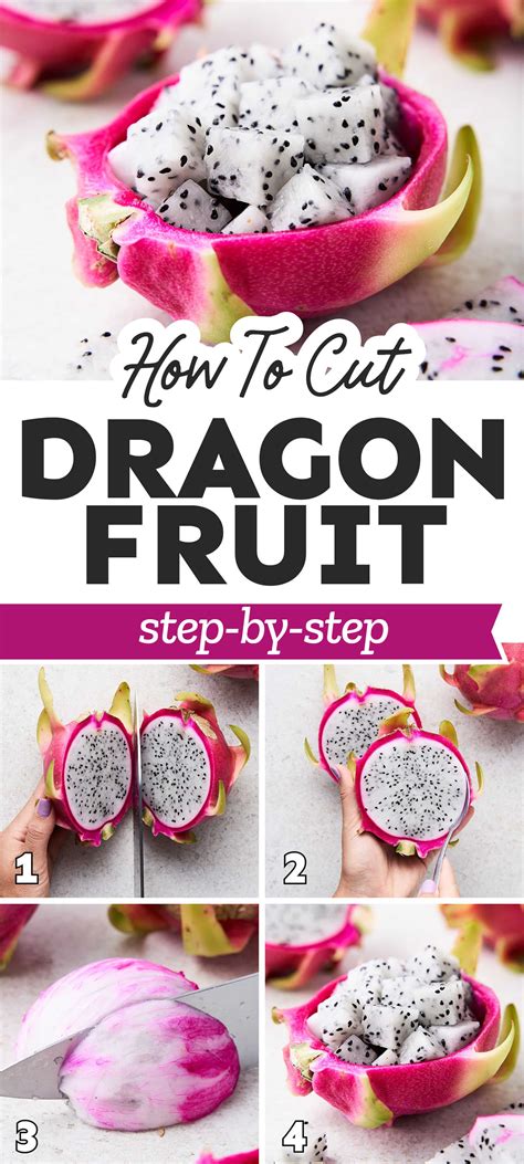 How To Cut Dragon Fruit (Step-By-Step Guide) | Live Eat Learn